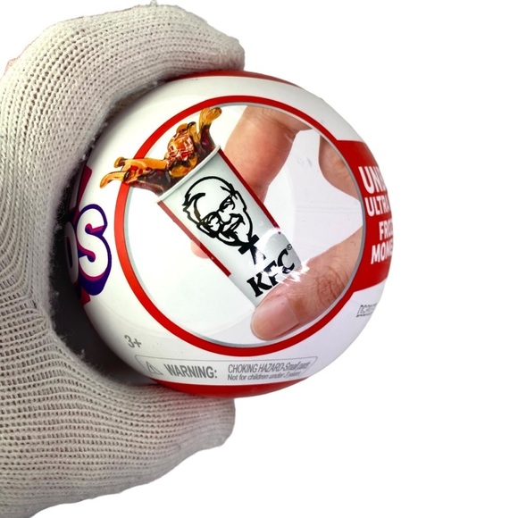 Mini Brands NEW Zuru 5‎ Surprise KFC Mystery Capsule Mini Balls Lot of 2 SEALED - Picture 3 of 5